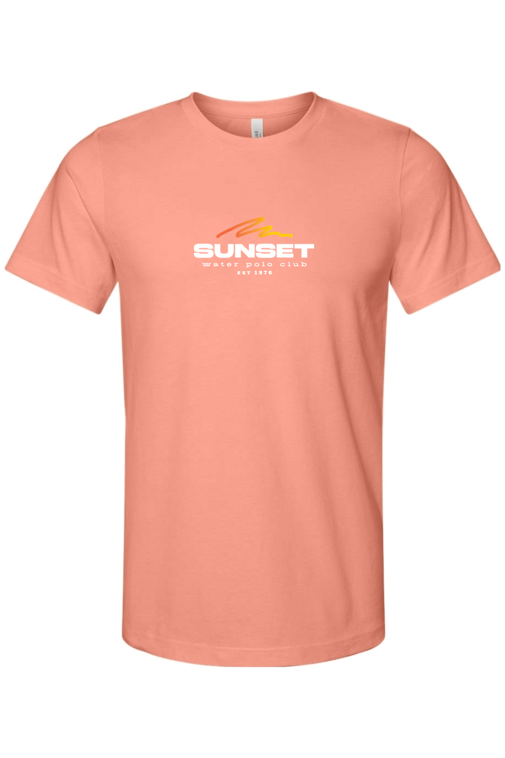 Sunset Water Polo Club // Unisex Bella + Canvas Jersey Tee - Wave
