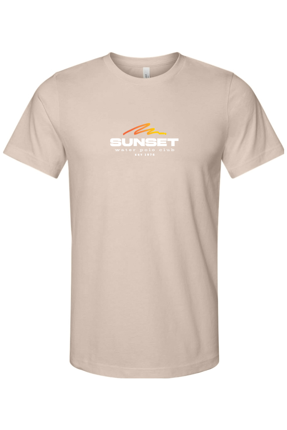 Sunset Water Polo Club // Unisex Bella + Canvas Jersey Tee - Wave