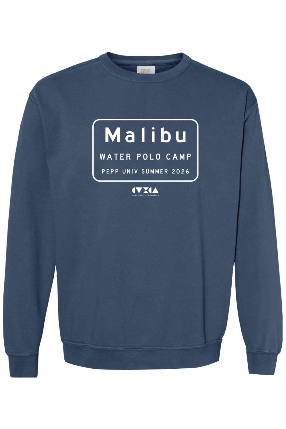 Malibu Water Polo Camp 2026 // Garment Dyed Crewneck Sweatshirt