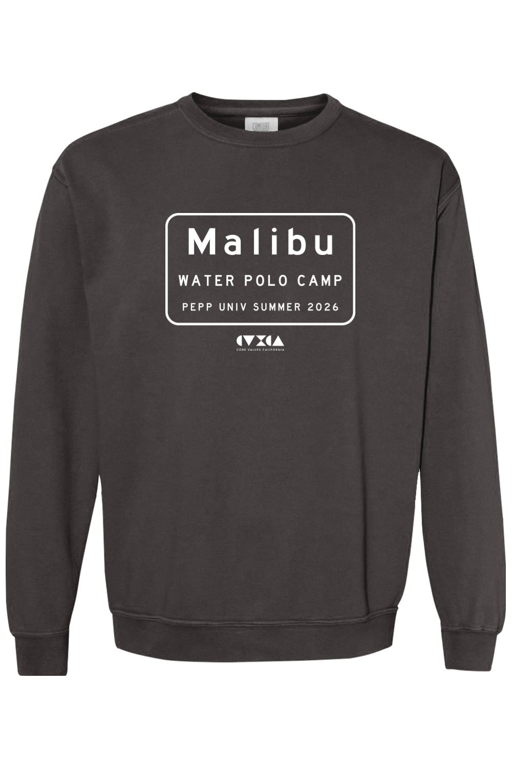 Malibu Water Polo Camp 2026 // Garment Dyed Crewneck Sweatshirt