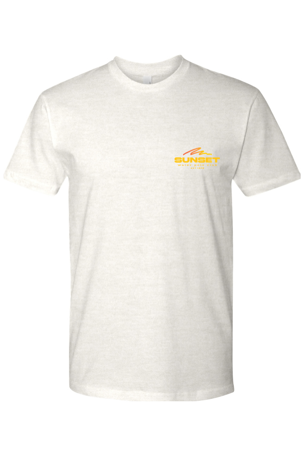 Sunset Water Polo Club - Pocket Logo Front Yellow
