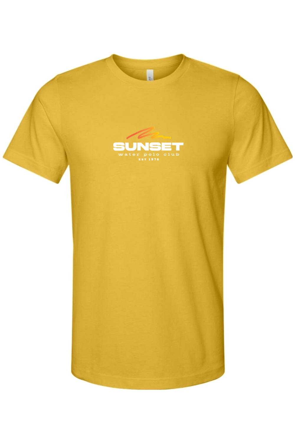 Sunset Water Polo Club // Unisex Bella + Canvas Jersey Tee - Wave