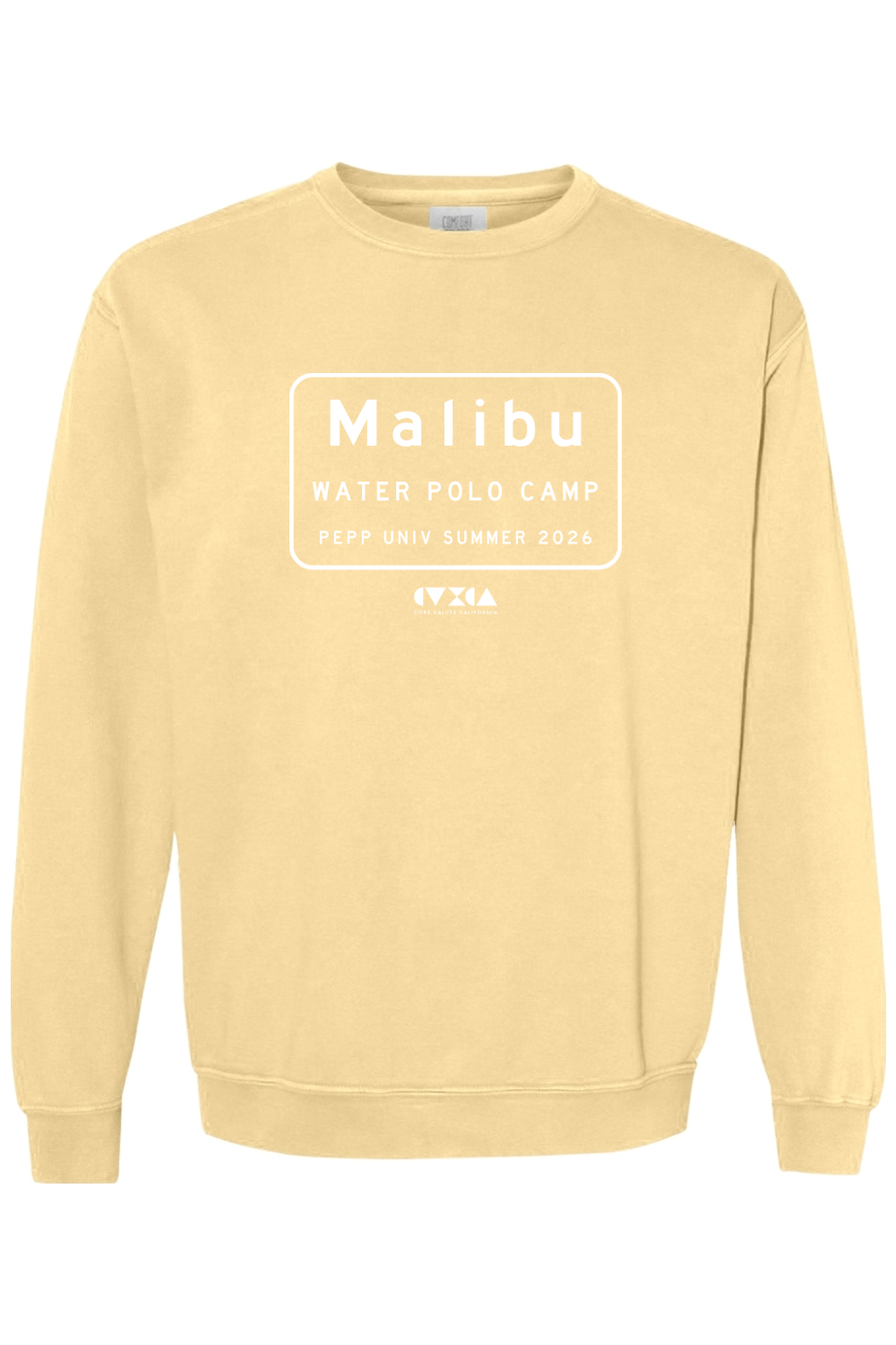 Malibu Water Polo Camp 2026 // Garment Dyed Crewneck Sweatshirt
