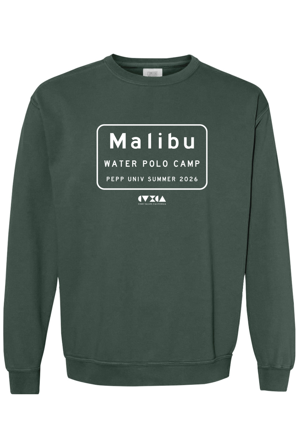 Malibu Water Polo Camp 2026 // Garment Dyed Crewneck Sweatshirt