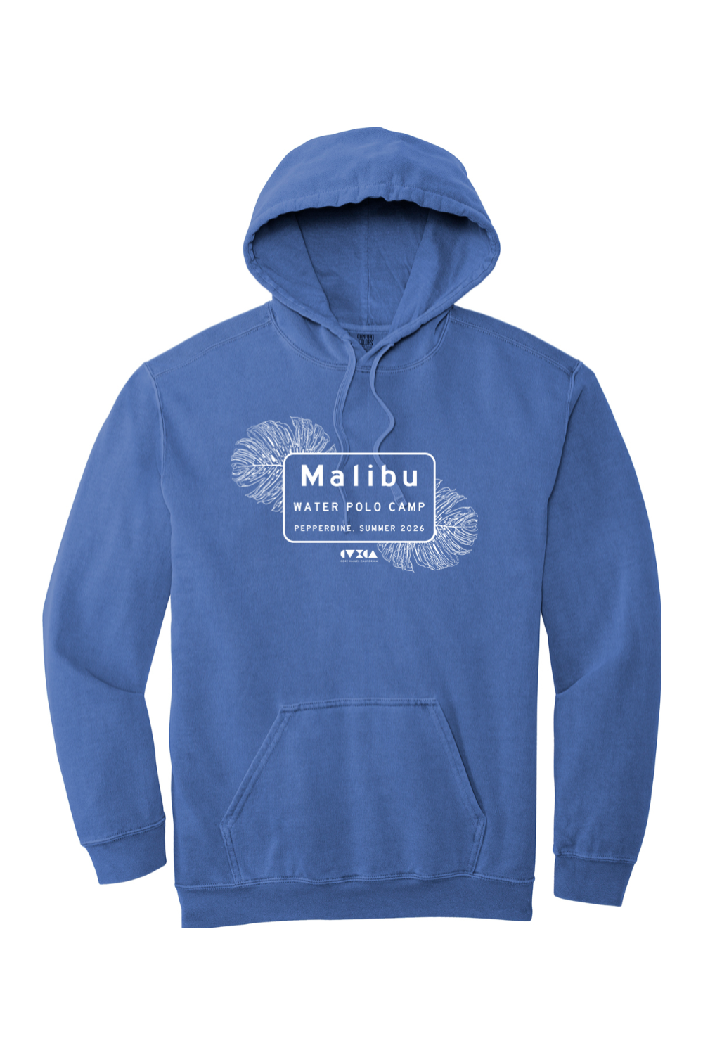 Malibu Water Polo Camp 2026 // Garment Dyed Hooded Sweatshirt
