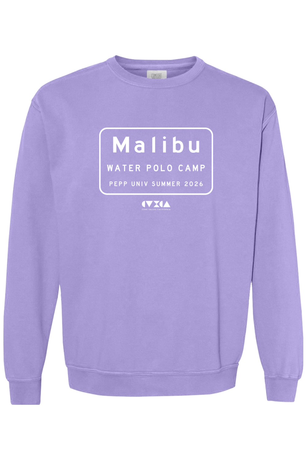 Malibu Water Polo Camp 2026 // Garment Dyed Crewneck Sweatshirt