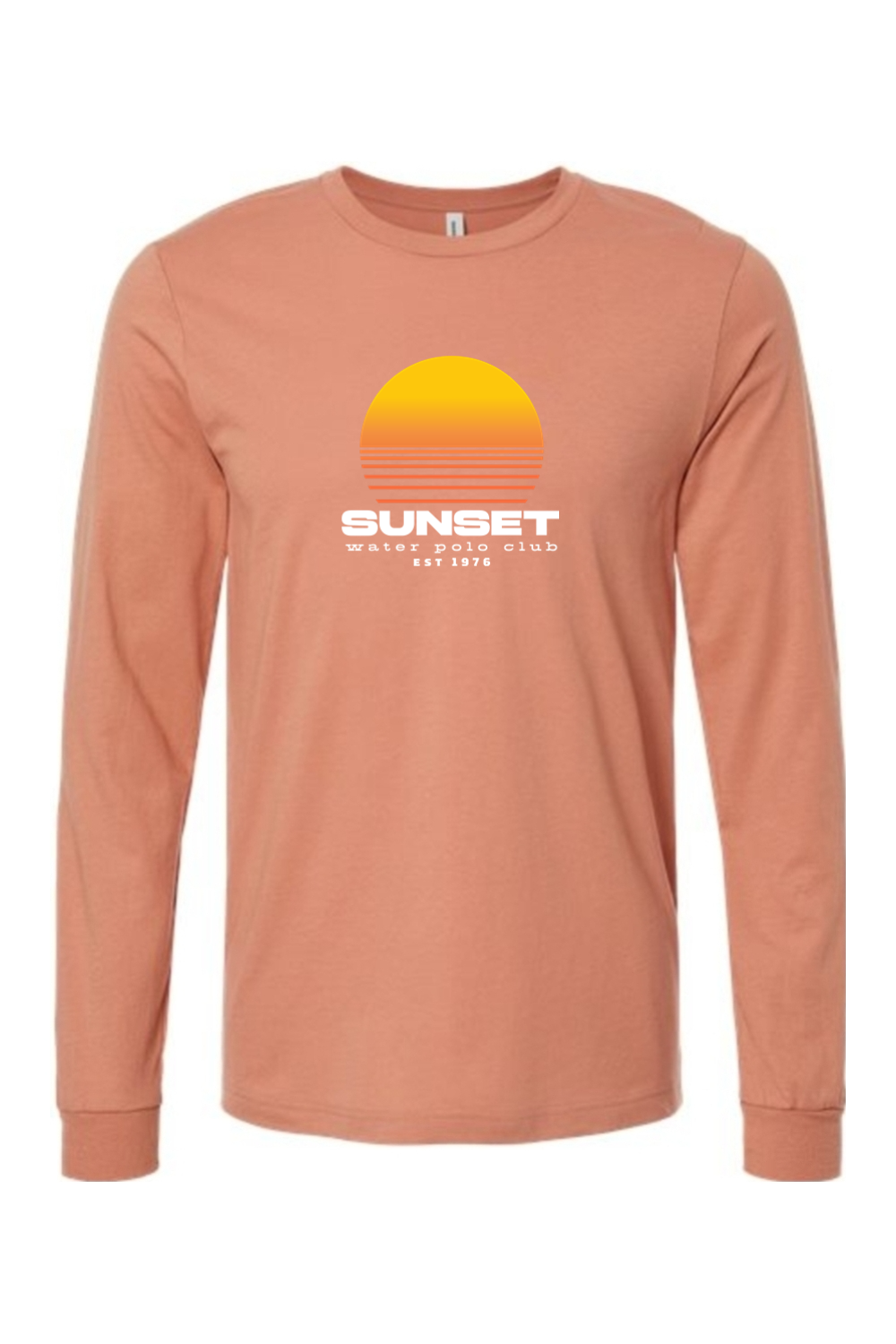 Sunset Water Polo Club // BELLA + CANVAS Unisex Jersey Long Sleeve - Sun