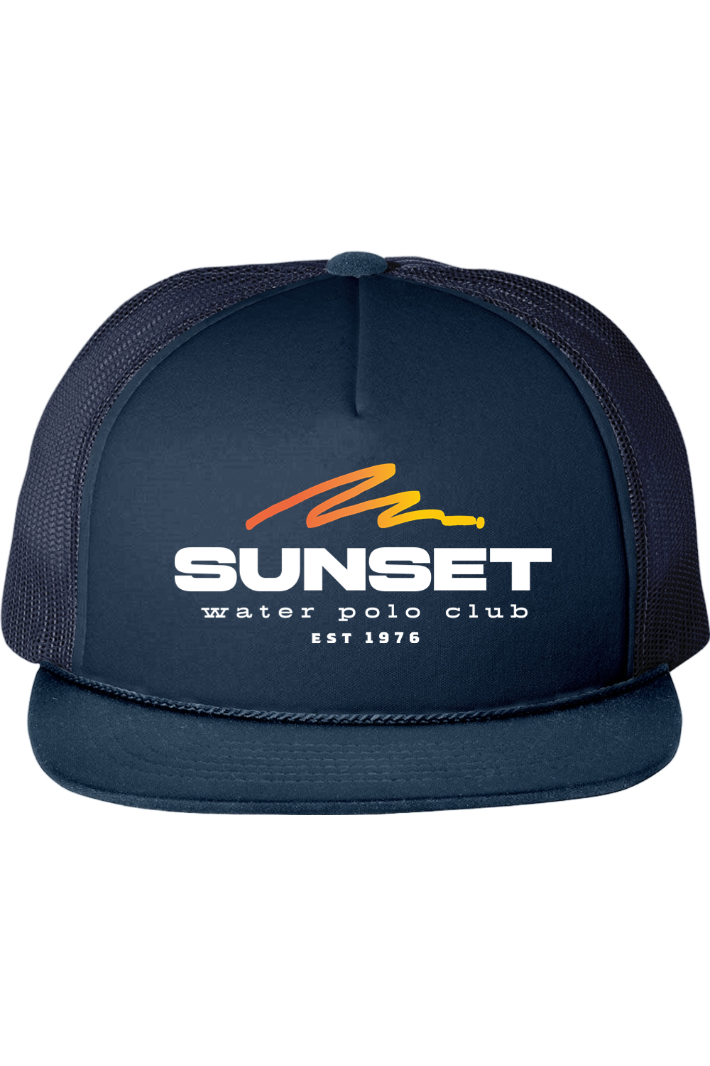 Sunset Water Polo Club // Richardson Foamie Trucker Cap - Wave
