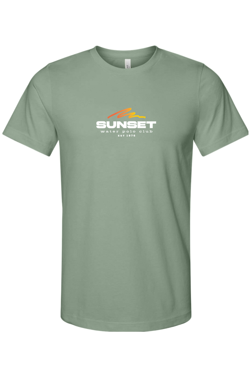 Sunset Water Polo Club // Unisex Bella + Canvas Jersey Tee - Wave