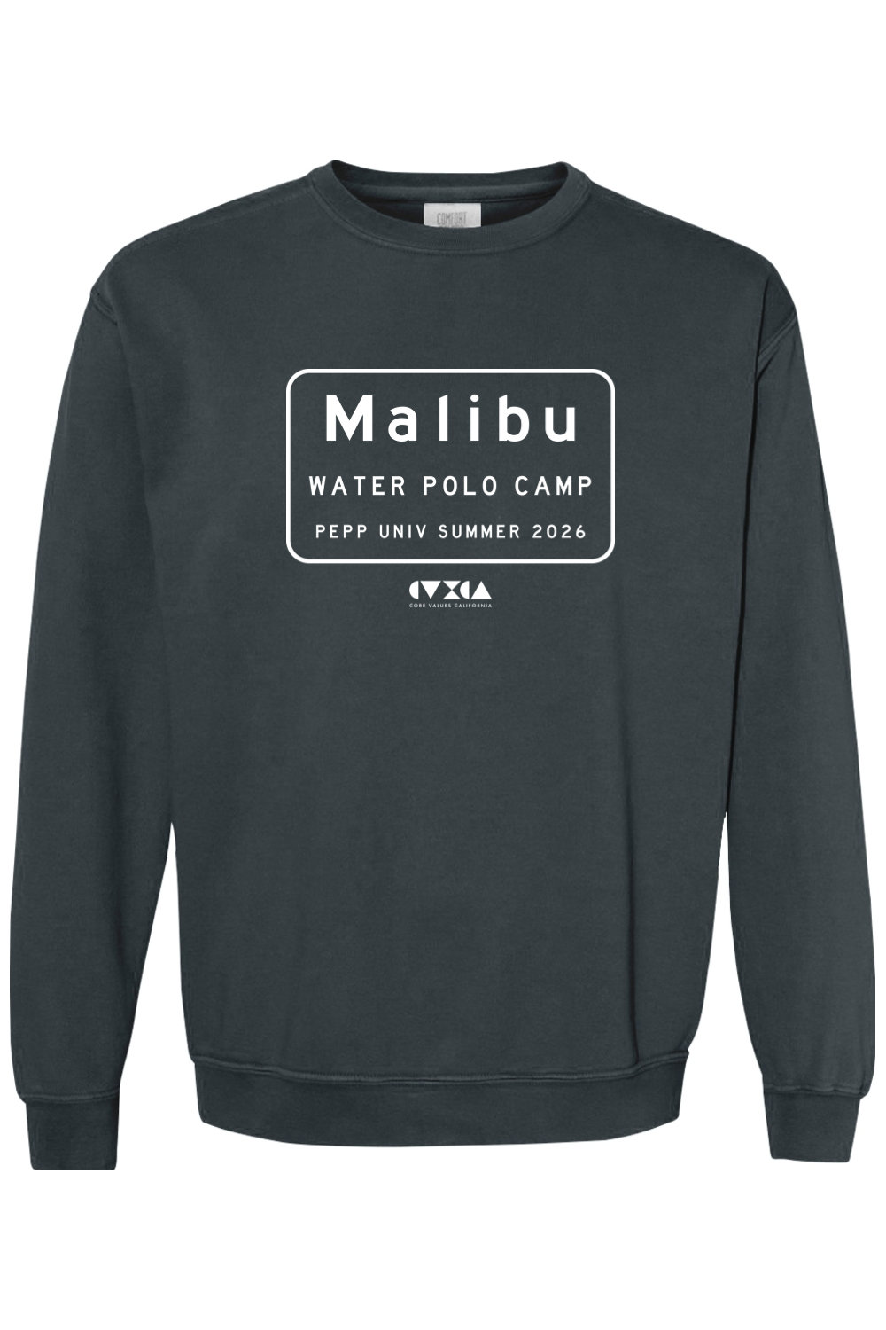 Malibu Water Polo Camp 2026 // Garment Dyed Crewneck Sweatshirt