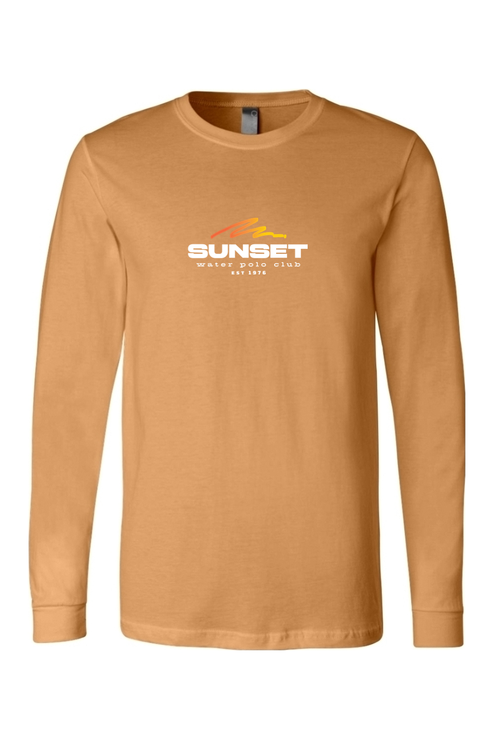 Sunset Water Polo Club // BELLA + CANVAS Unisex Jersey Long Sleeve - Wave
