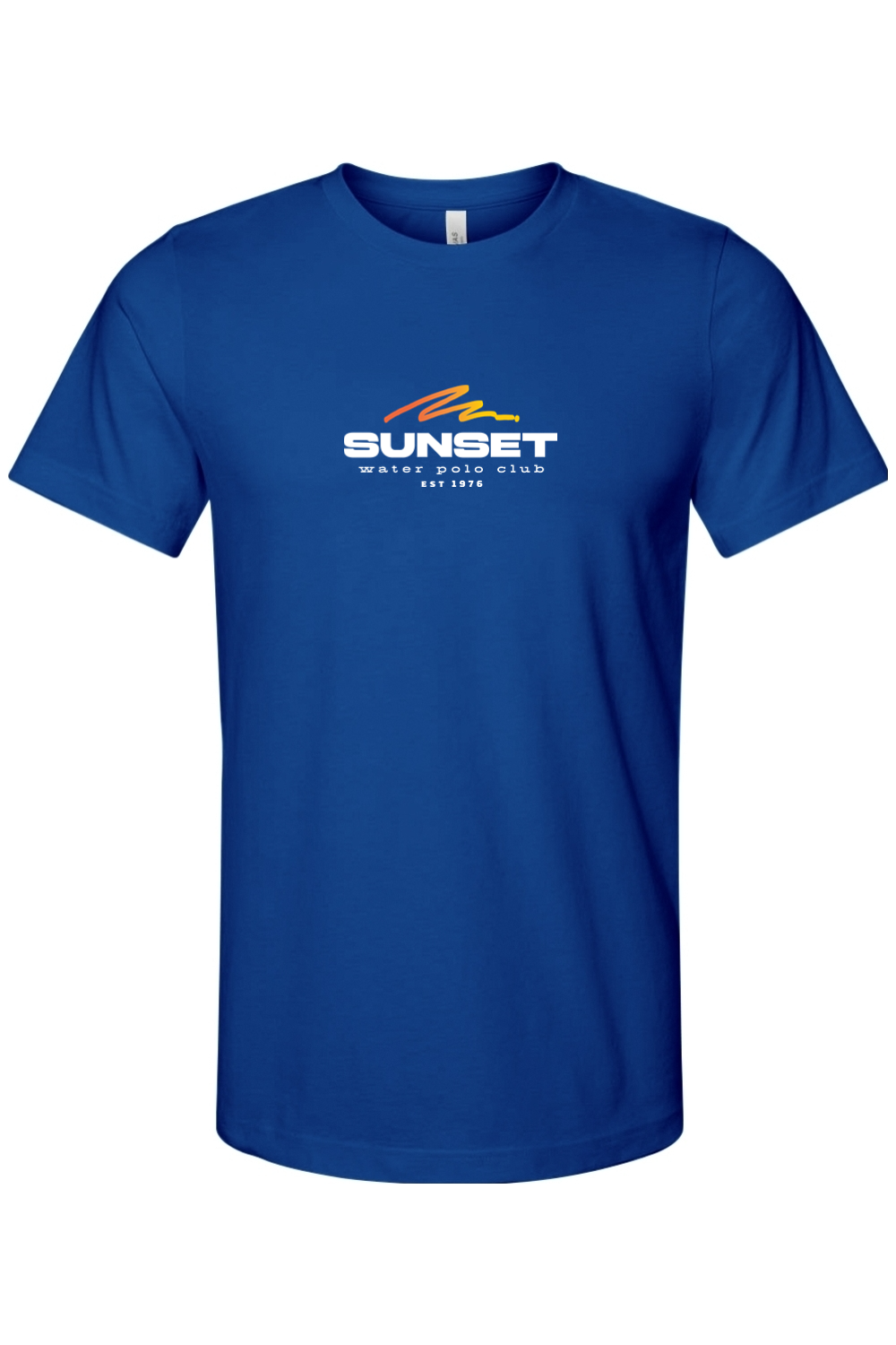 Sunset Water Polo Club // Unisex Bella + Canvas Jersey Tee - Wave