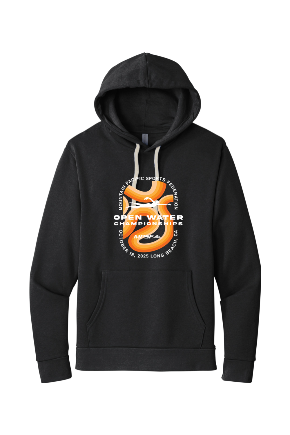 MPSF Open Water Champs 2025 Hoodie - White Text