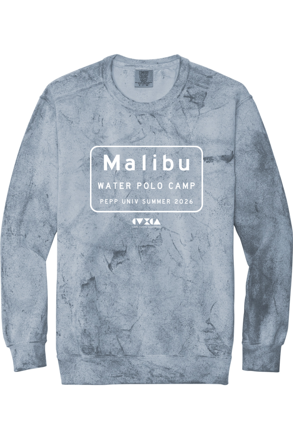 Malibu Water Polo Camp 2026 // Tie Dyed Crewneck Sweatshirt