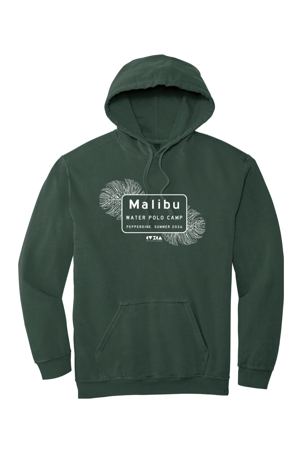 Malibu Water Polo Camp 2026 // Garment Dyed Hooded Sweatshirt