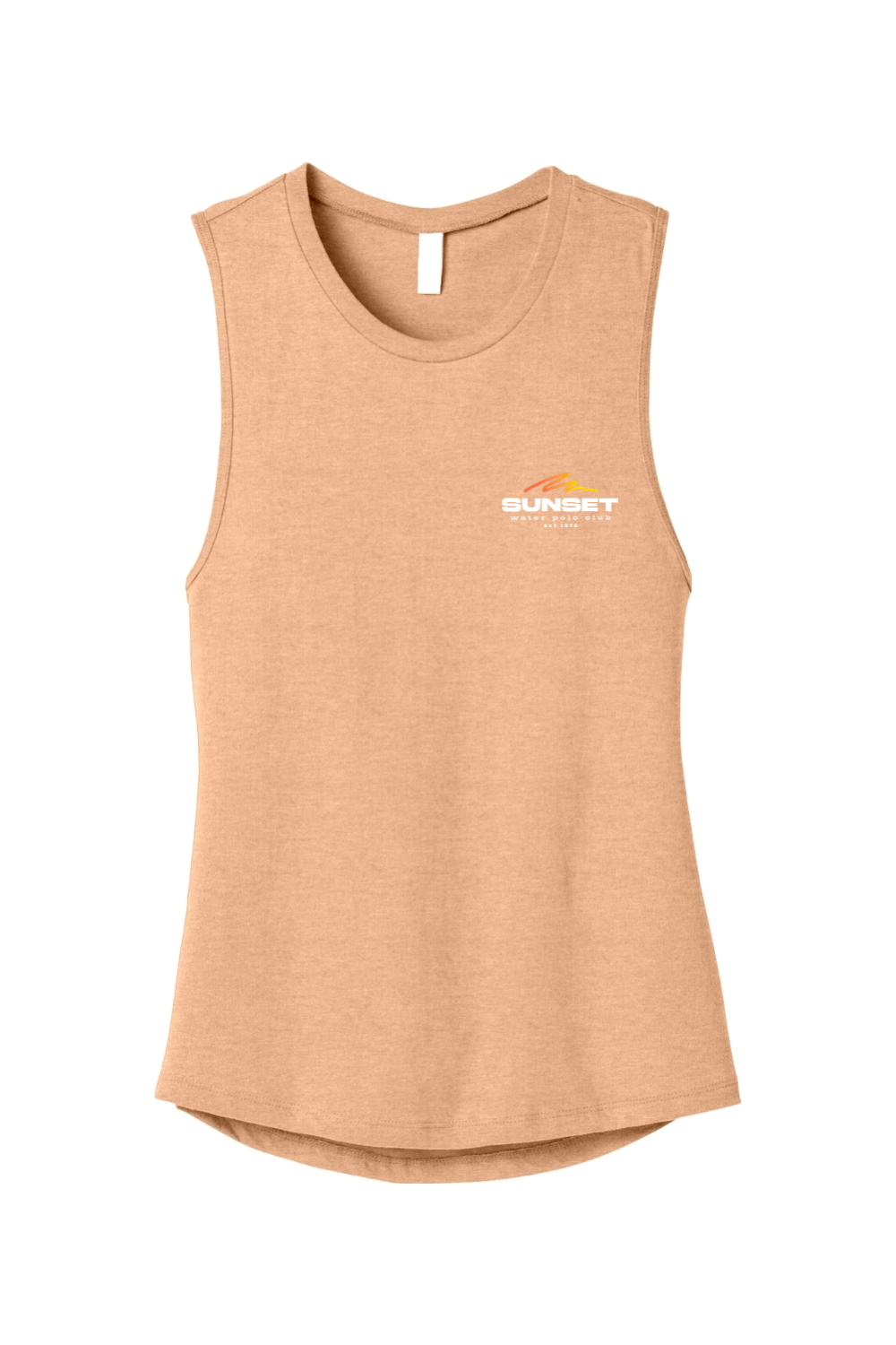 Sunset Water Polo Club // BELLA+CANVAS Women’s Jersey Muscle Tank - Wave