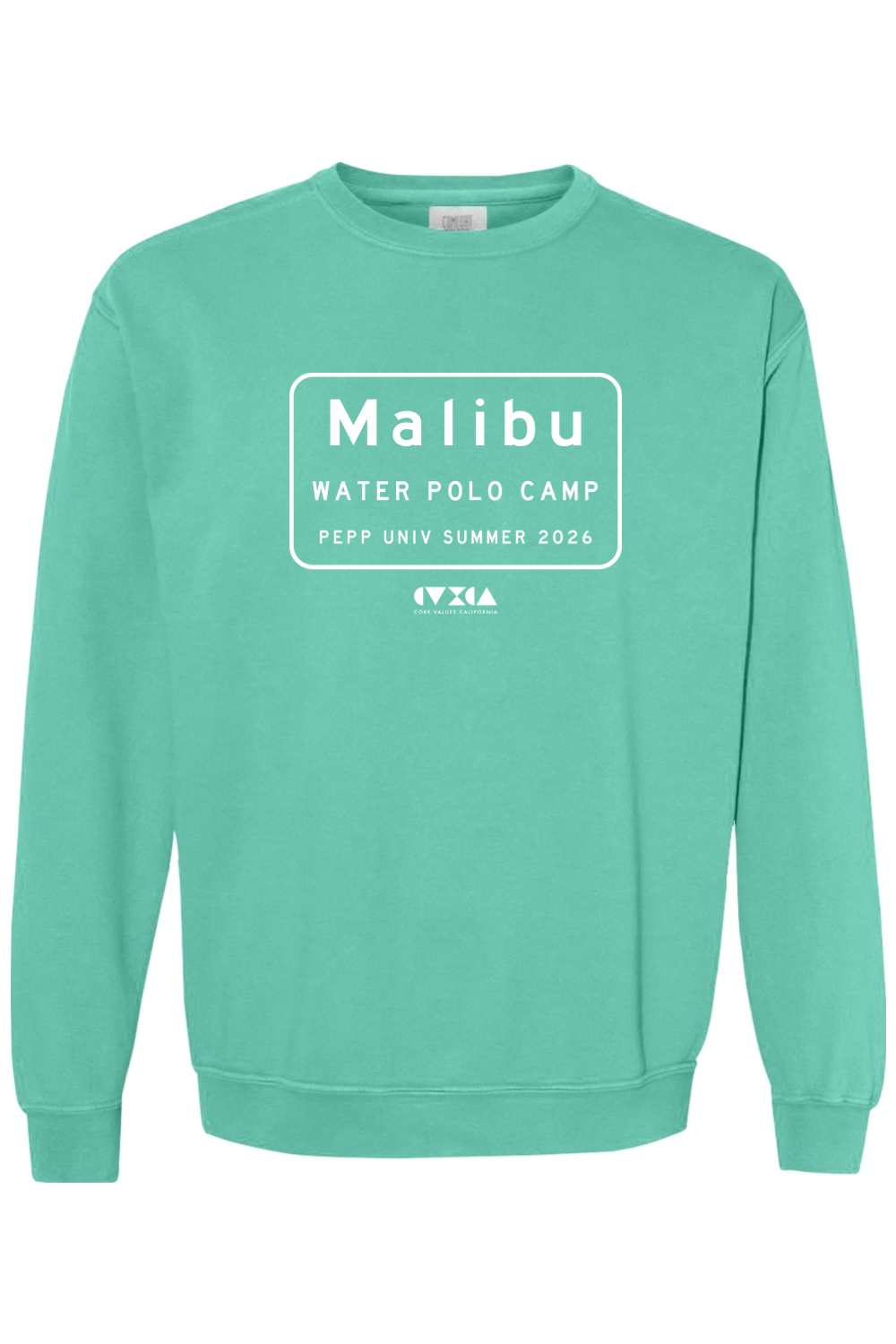 Malibu Water Polo Camp 2026 // Garment Dyed Crewneck Sweatshirt