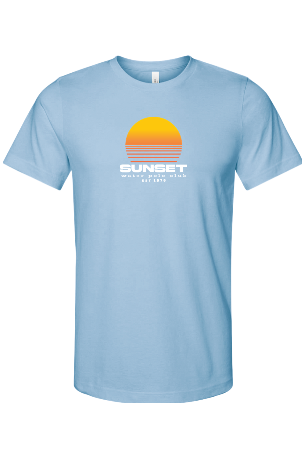 Sunset Water Polo Club // Bella + Canvas Jersey Tee - Sun