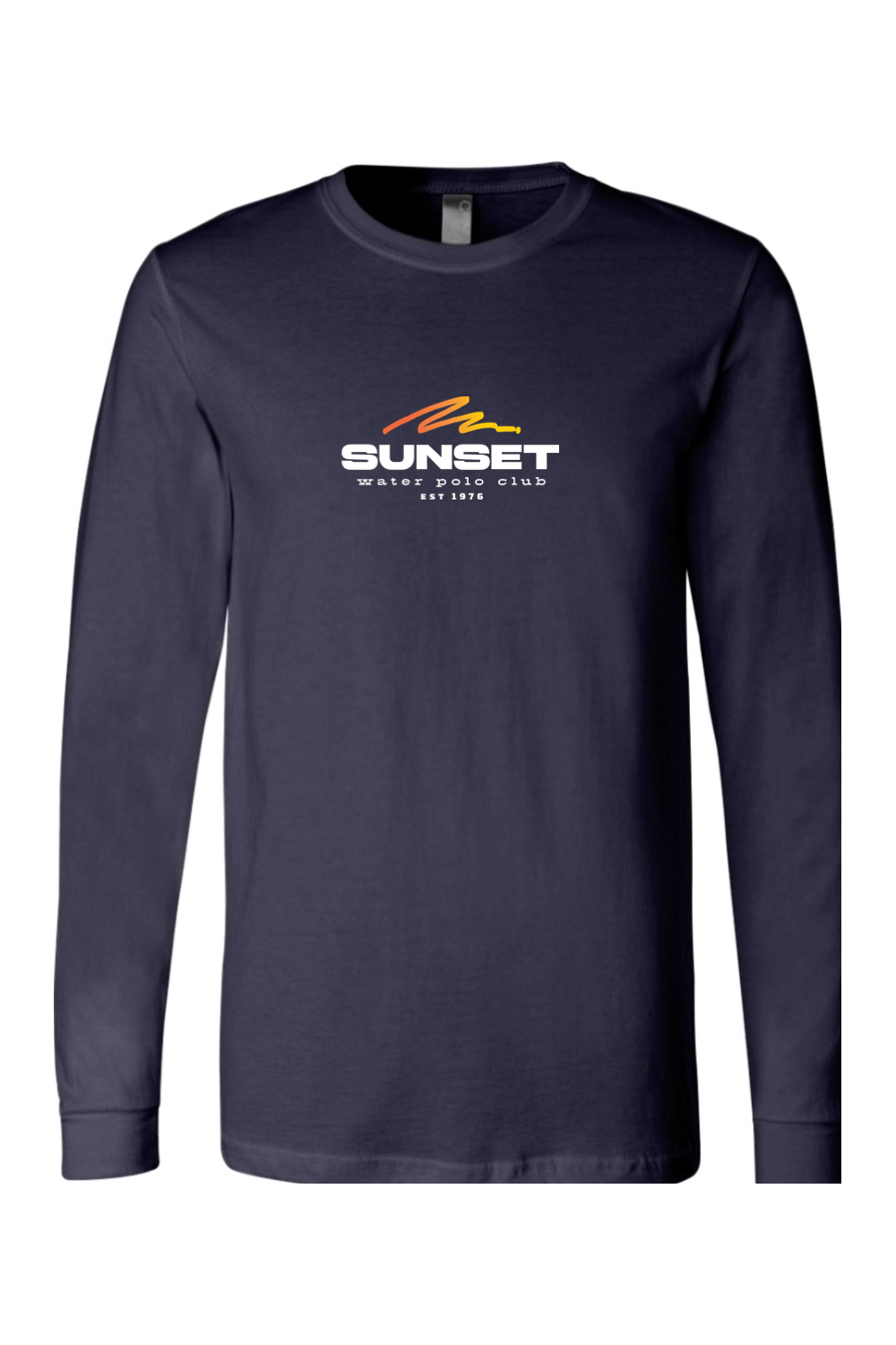 Sunset Water Polo Club // BELLA + CANVAS Unisex Jersey Long Sleeve - Wave