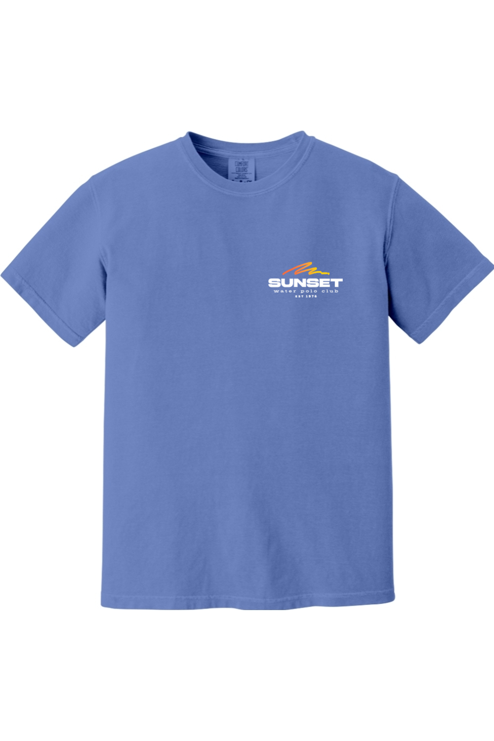 Sunset Water Polo Club // Pocket Logo Front Yellow