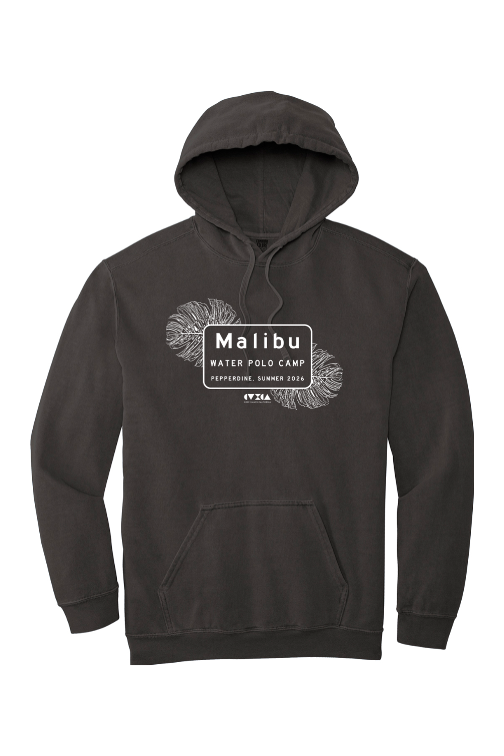 Malibu Water Polo Camp 2026 // Garment Dyed Hooded Sweatshirt