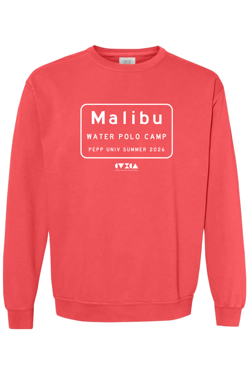 Malibu Water Polo Camp 2026 // Garment Dyed Crewneck Sweatshirt