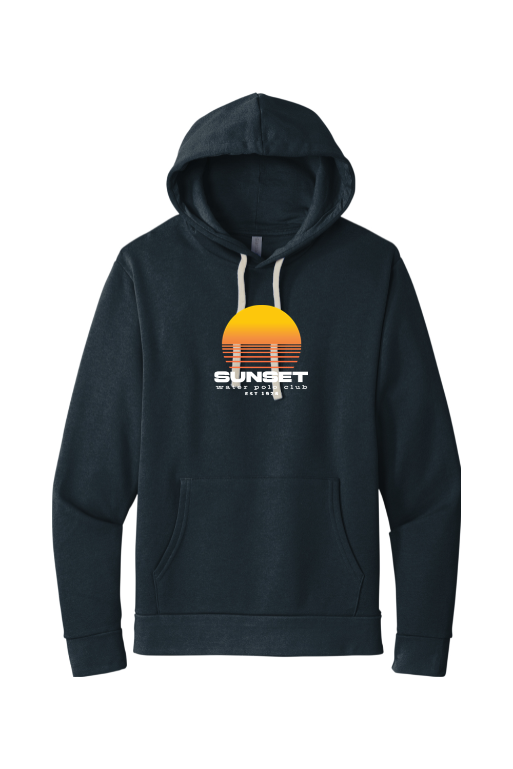 Sunset Water Polo Club // Pullover Hoodie - Sun