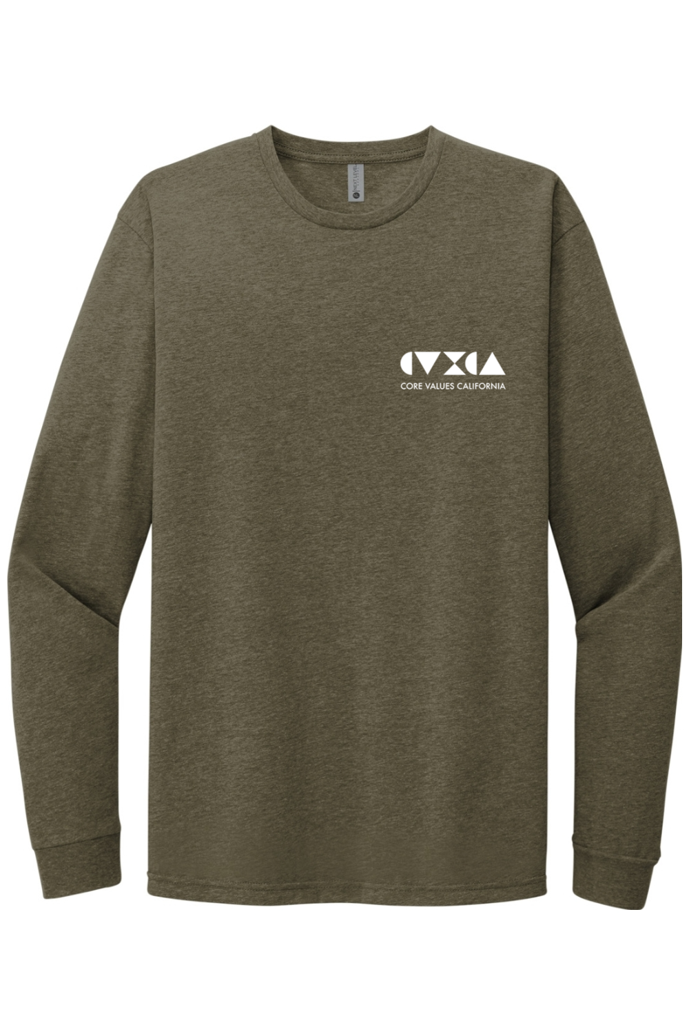 Core Values California Chest Logo Long Sleeve Tee